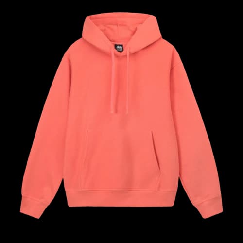 Stussy Back Appliqué Hoodie 'Rose'