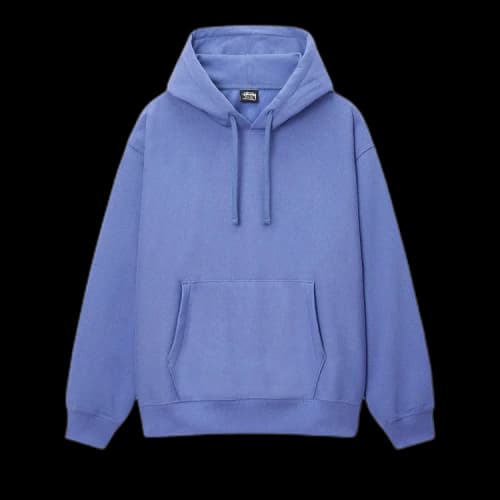 Stussy Back Hood Appliqué Hoodie 'Storm'