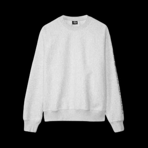 Stussy Sport App. Crew 'Ash Heather'