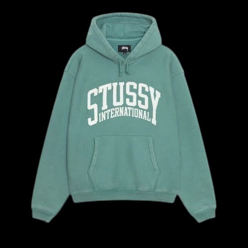 Stussy Relaxed International Hoodie 'Teal'