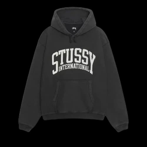 Stussy Relaxed International Hoodie 'Washed Red'