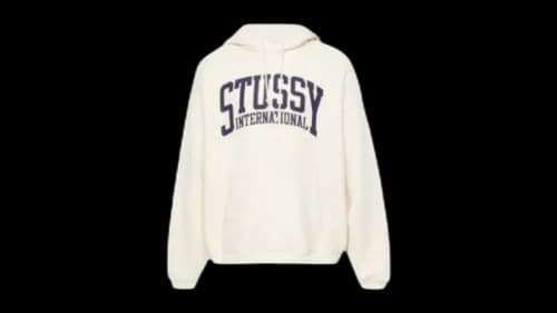 Stussy Intl Relaxed Hoodie Ivory