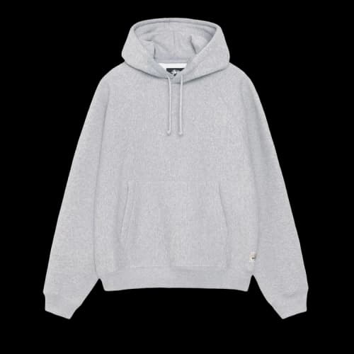 Stussy Relaxed Hoodie 'Ash Heather'