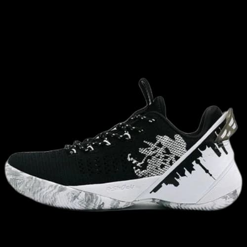 ANTA Basketball Shoes 'Black Grey White'