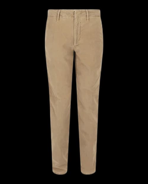 Slowear Incotex Corduroy Slacks Light Walnut