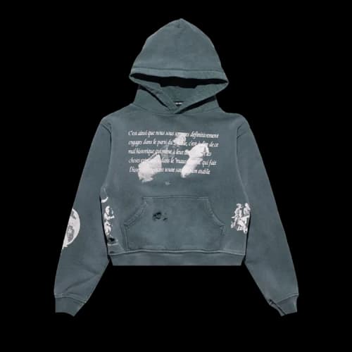 Enfants Riches Déprimés Napoleon Petit Hoodie 'Washed Green'