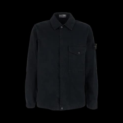 Stone Island Basic Shirt Coat 'Black'