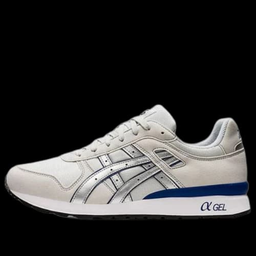 ASICS Azul Lightweight Breathable Sports White Silver