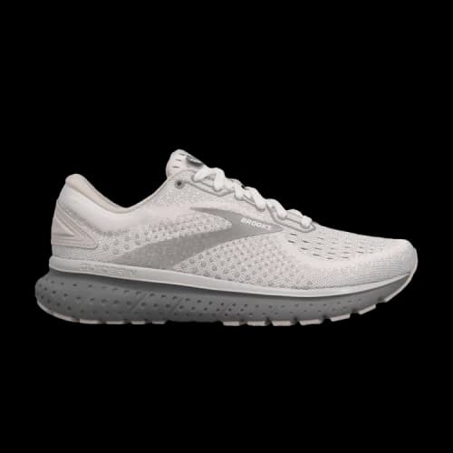 Brooks Glycerin 18 Wide 'White Grey' (Women's)