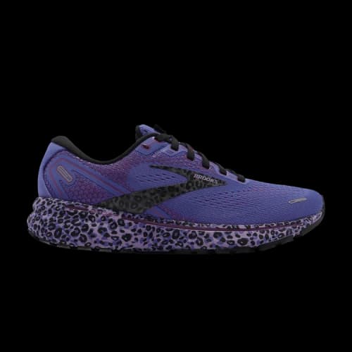 Brooks Ghost 14 'Electric Cheetah Run Wild - Purple Black' (Women's)