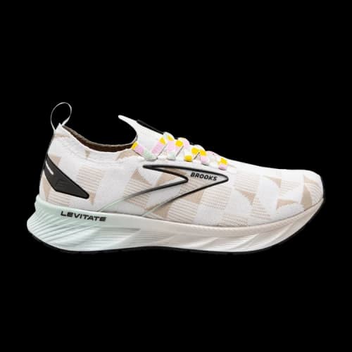 Brooks Levitate StealthFit 6 'Checkered - White Silver Lining' (Women's)
