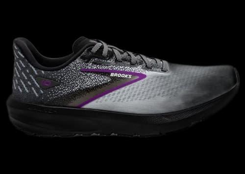 Brooks Launch 10 Black White Violet (Women's)