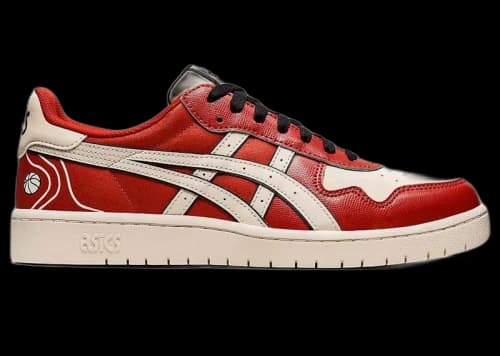 ASICS Japan S Basketball Red Cream