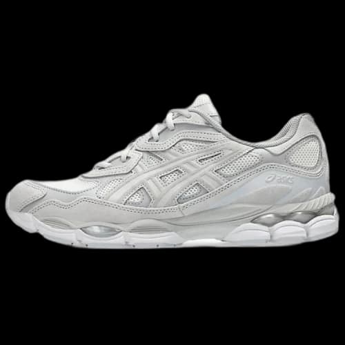 Asics GEL NYC Low top Casual Running Shoes Unisex Gray White
