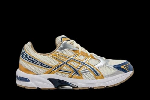 ASICS Gel-1130 Cream Pure Silver Gold Blue