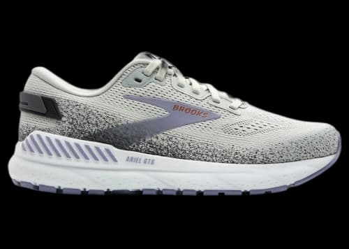 Brooks Ariel GTS 24 Mercury Ebony Sweet Lavender (Women's)