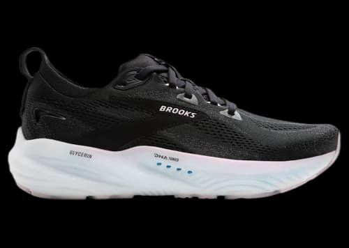 Brooks Glycerin 22 Black Orchid Ice White (Women's)