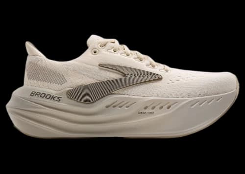 Brooks Glycerin Max Almond Peach London Fog White (Women's)