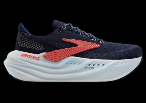 Brooks Glycerin Max Peacoat Blue Ribbon Hot Coral (Women's)
