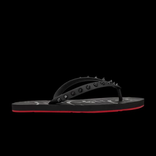 Christian Louboutin Loubi Flip 'Black' (Women's)
