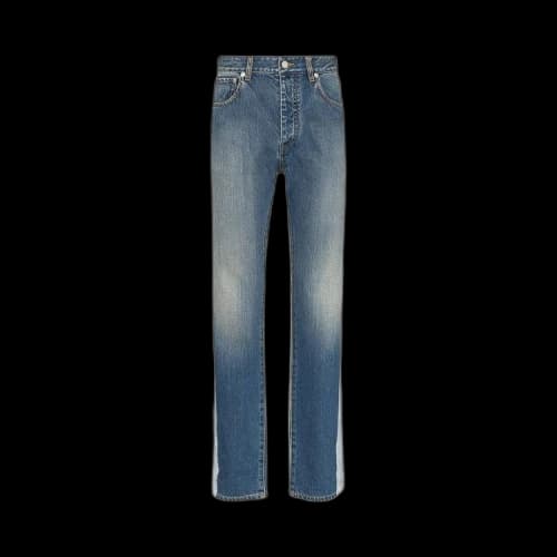 Ambush Reflective Paint Denim Pants 'Blue'