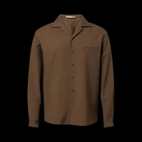 The Row Kanta Shirt 'Sepia Khaki'