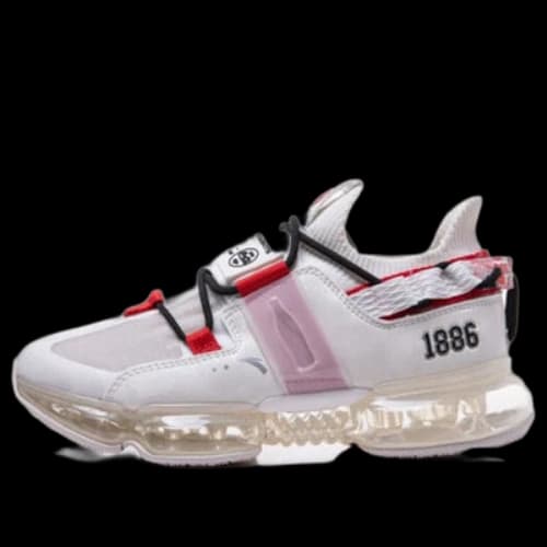ANTA x Coca-Cola Running Series Sneakers 'White Black Red' (Women's)