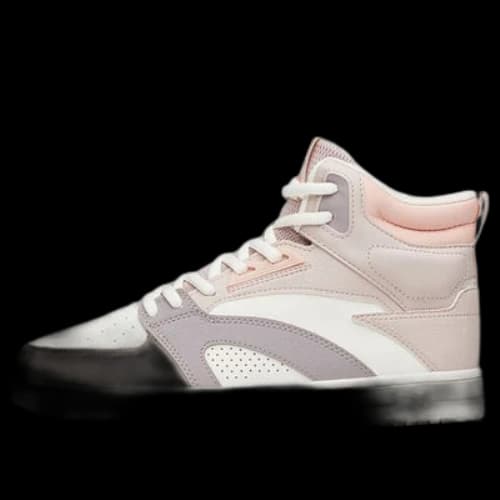 ANTA Skateboarding Series Sneakers High 'Pink White' (Women's)