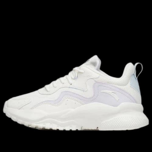 ANTA Life Collection Leather 'White Lilac Blue' (Women's)