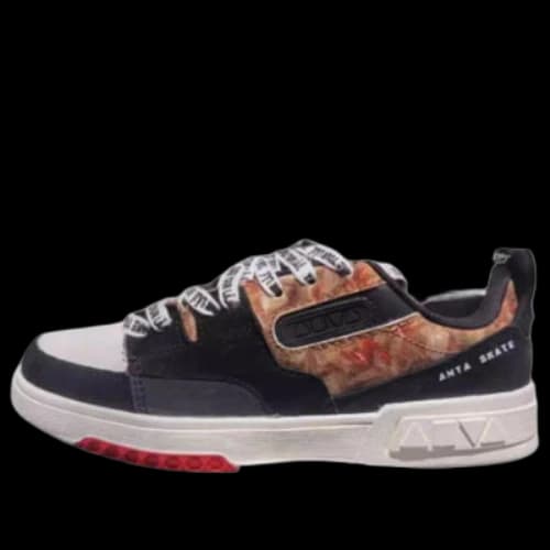 ANTA Skateboarding Series Sneakers 'Black Brown' (Women's)