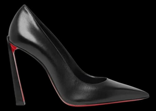 Christian Louboutin Condora 100 Leather Pumps Black (Women's)