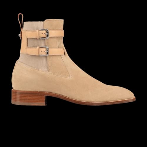 Christian Louboutin Sahni Horse Flat Atlas 'Natural'