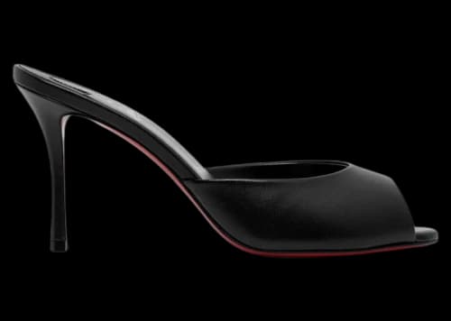 Christian Louboutin Me Dolly 85 Mules Black (Women's)