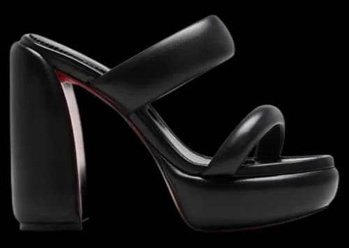 Christian Louboutin Inflamovida Mule 130 Black (Women's)