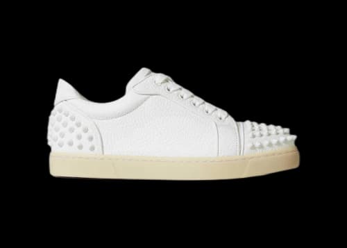 Christian Louboutin Vieira 2 Orlato Flat Bianco (Womens)