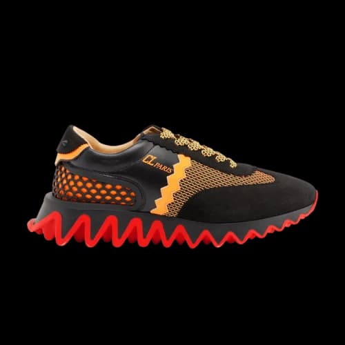 Christian Louboutin Loubishark 'Black Orange'