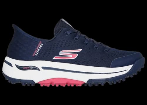 Skechers Slip-ins Go Golf Arch Fit Line Up Navy Pink (Women's)