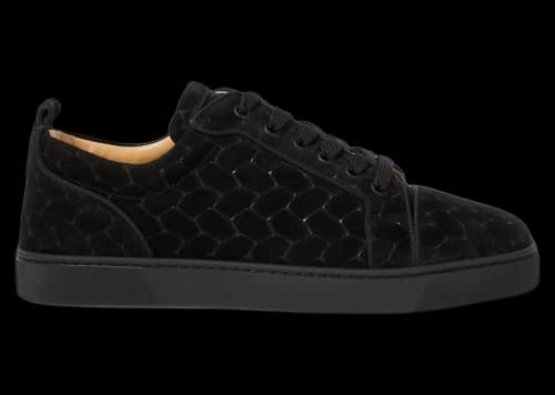 Christian Louboutin Louis Junior Orlato Flat Black