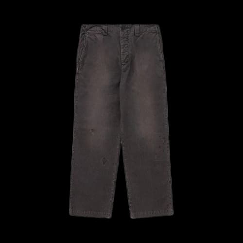 Visvim Wide Chino Pants 'Black'