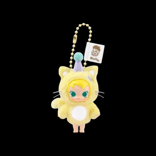 Pop Mart Baby Molly Pocket Friends Series Vinyl Plush Pendant 'Enjoy The Sunshine'