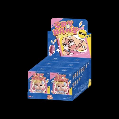 Pop Mart CRYBABY SHINY SHINY Series Air Fragrance Spray Sealed Case 'Mystery' (6 Blind Boxes)