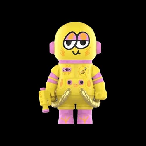Pop Mart Mega Space Molly Jon Burgerman Space Cadets Series Figure 400% 'Chik'