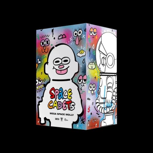 Pop Mart Mega Space Molly Jon Burgerman Space Cadets Single Blind Box 400% 'Mystery'