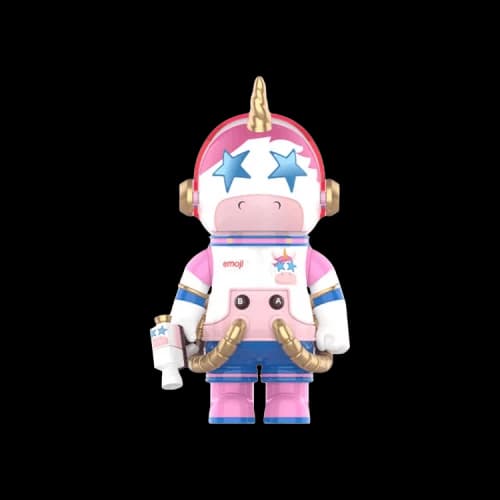 Pop Mart Mega Space Molly x emoji Series 100% 'Unicorn' (Secret Edition)