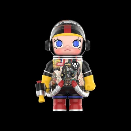 Pop Mart Mega Space Molly 400% 'Jean-Michel Basquiat'