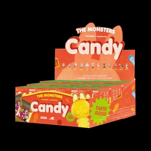 Pop Mart THE MONSTERS Labubu Candy Series Figure Sealed Case 'Mystery' (12 Blind Boxes)