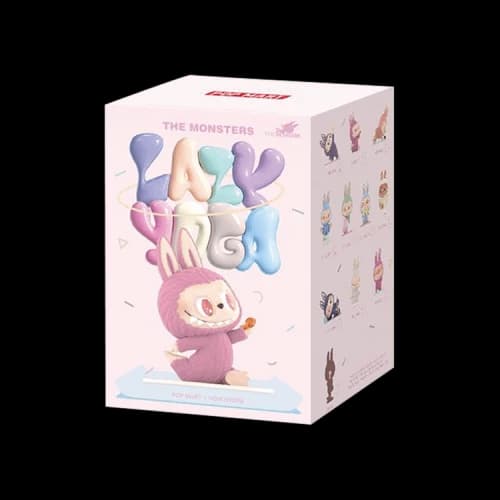 Pop Mart Labubu THE MONSTERS Lazy Yoga Series Figures Sealed Single Blind Box 'Mystery'