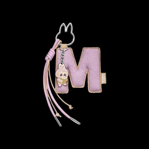 Pop Mart Labubu THE MONSTERS Pin for Love Series A-M Letter Pendant 'M'