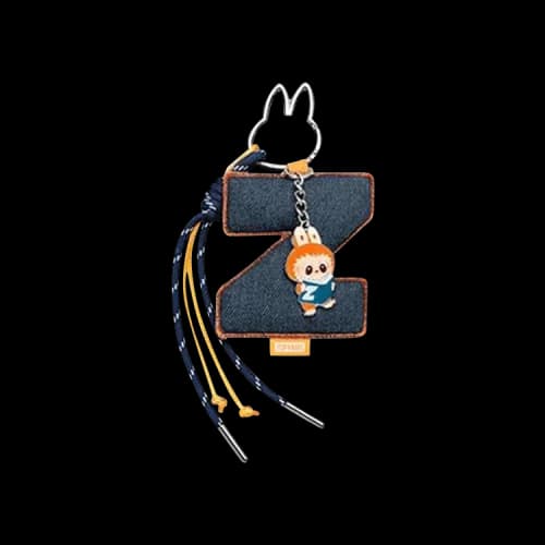 Pop Mart Labubu THE MONSTERS Pin for Love Series N-Z Letter Pendant 'Z'