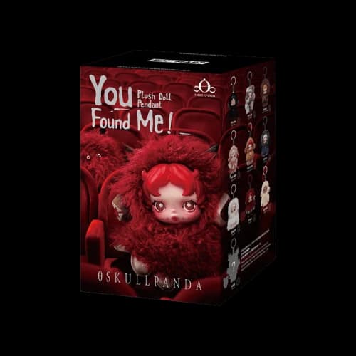 Pop Mart SKULLPANDA You Found Me! Series Plush Doll Pendant Blind Box 'Mystery'